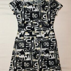 Unique! Handmade Short Sleeve Sundress Small